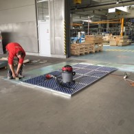 Cleaning mats for VZV
