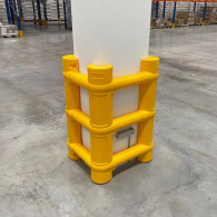 Flexible anti-impact barriers