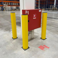 Flexible anti-impact barriers