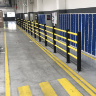 Flexible anti-impact barriers