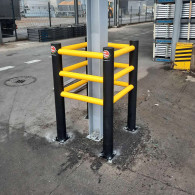 Flexible anti-impact barriers