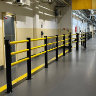 Flexible anti-impact barriers