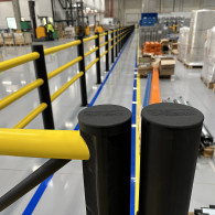 Flexible anti-impact barriers