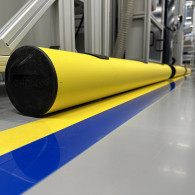 Flexible anti-impact barriers