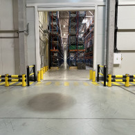 Flexible anti-impact barriers