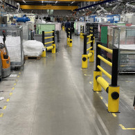 Flexible anti-impact barriers