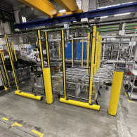 Flexible anti-impact barriers