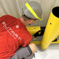 Flexible anti-impact barriers