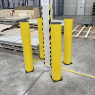 Flexible anti-impact barriers