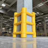 Flexible anti-impact barriers