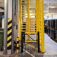 Flexible anti-impact barriers