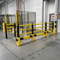 Flexible anti-impact barriers