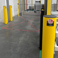 Flexible anti-impact barriers