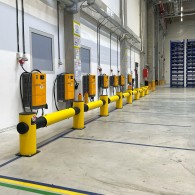 Flexible anti-impact barriers