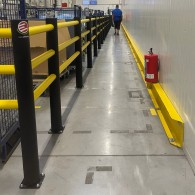 Flexible anti-impact barriers