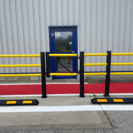 Flexible anti-impact barriers