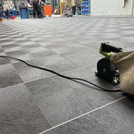 Industrial PVC floor