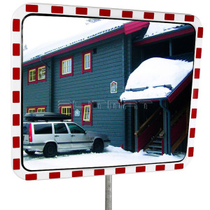 Dopravn� zrkadlo s vyhrievan�m